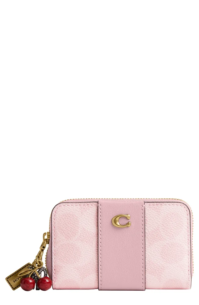 Essential Zip Around Card Case With Charms
