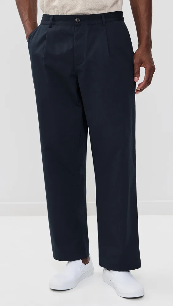 Duke Pleated Trousers