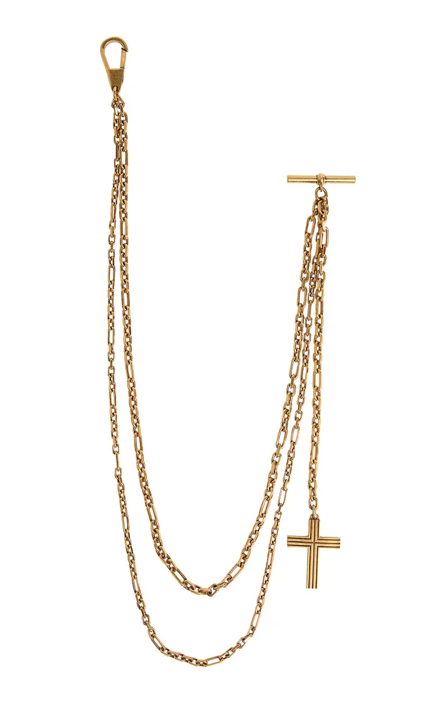 18K Gold-Plated Brass Wallet Chain