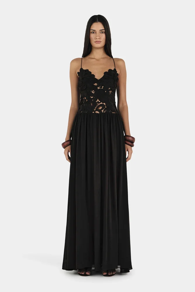 Stephanie Maxi Dress Black