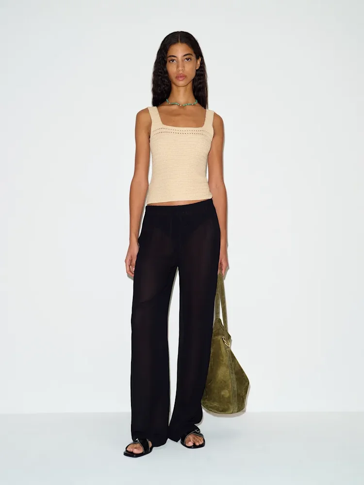 Azara Cotton Sweater Tank