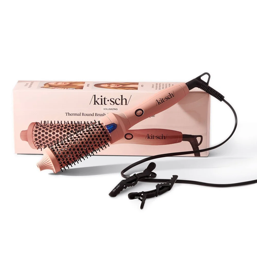 Medium Thermal Round Brush Terracotta