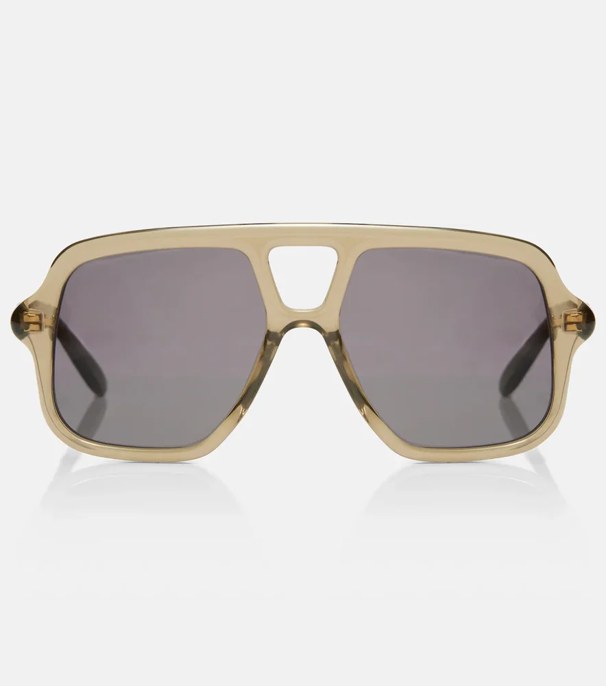 Slim navigator sunglasses