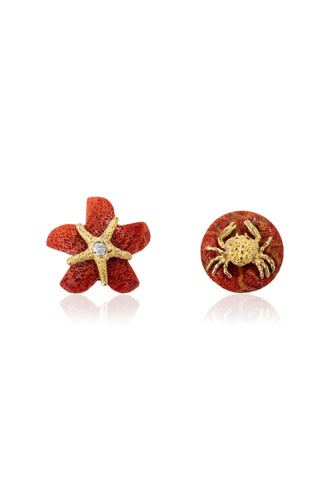 Coral Mare Uno Earrings