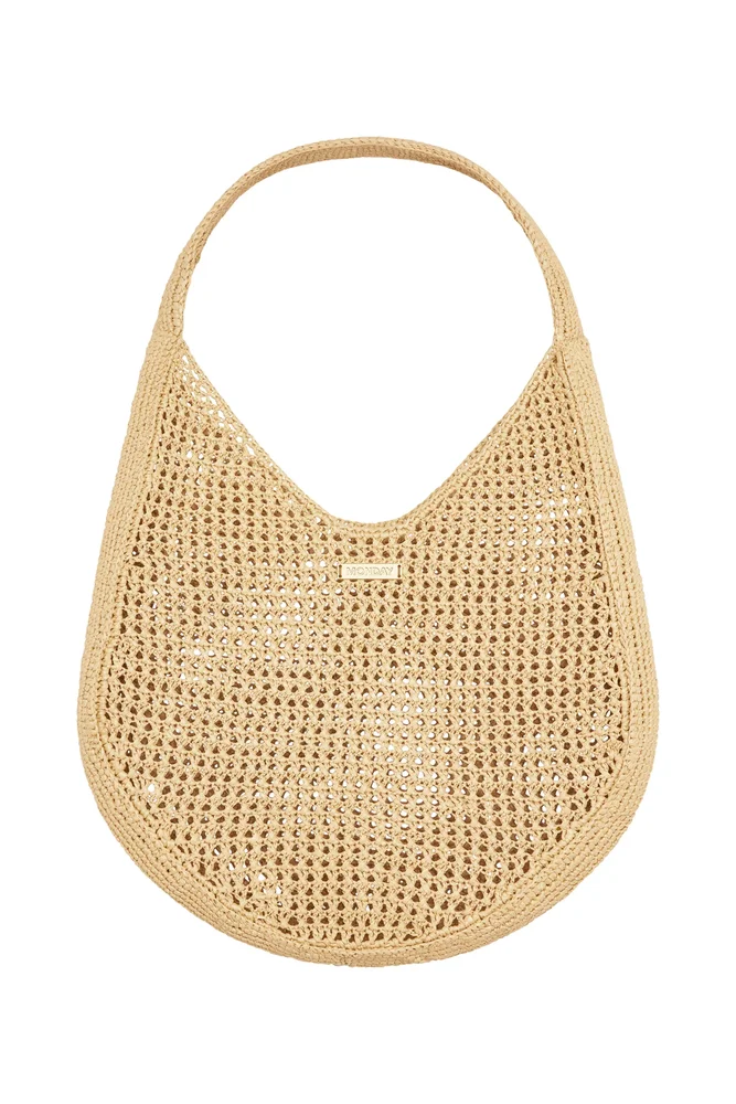 Shell Beach Bag - Natural
