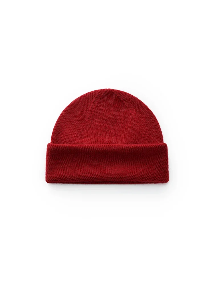 100% Cashmere Knit Beanie