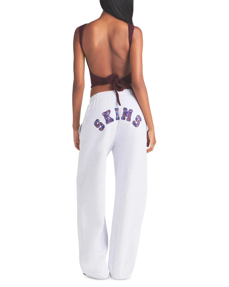 Cotton Fleece Classic Straight Leg Pants
