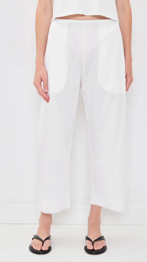Yoko Lace Crop Pants
