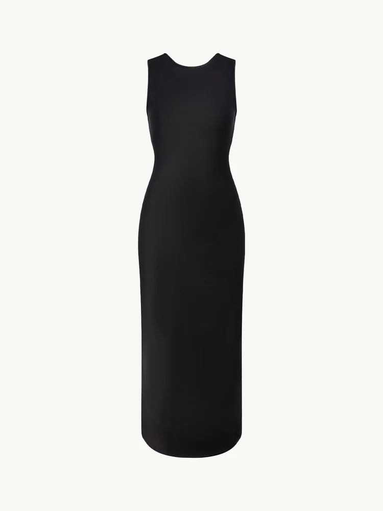 Cowl-Back Dress