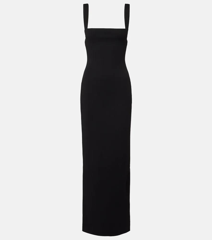 Joni crêpe gown