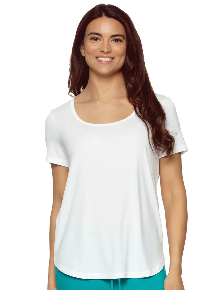 So Smooth Modal Scoop Neck Tee