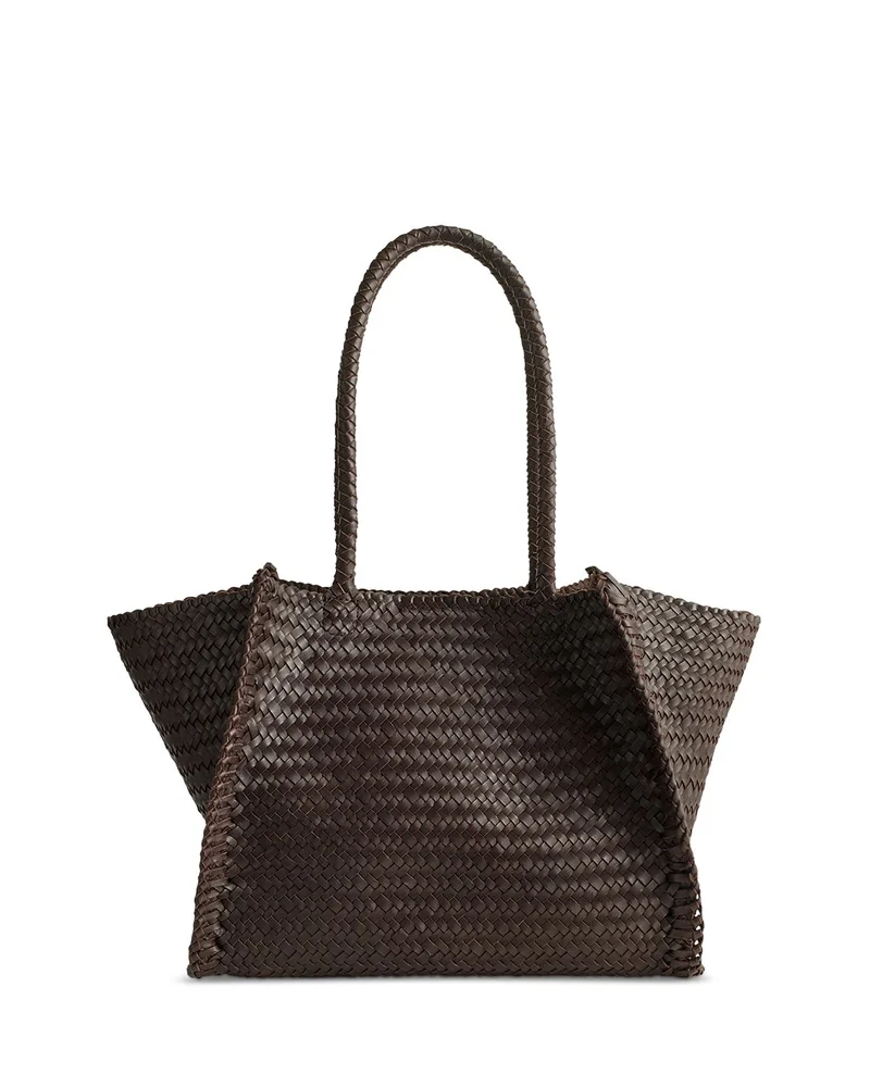 Lexington Woven Leather Tote Bag