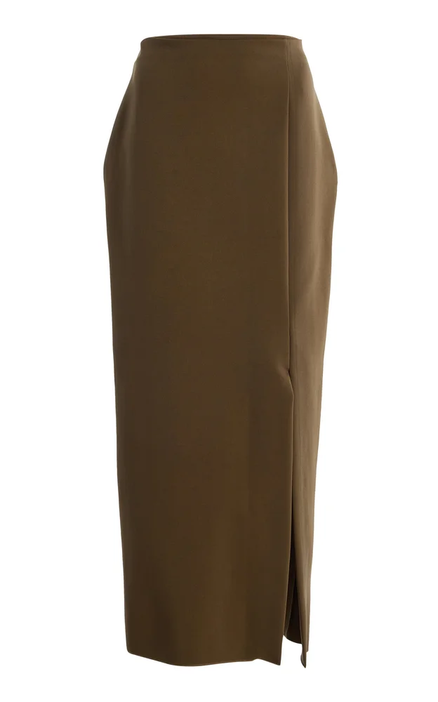 High-Rise Midi Skirt