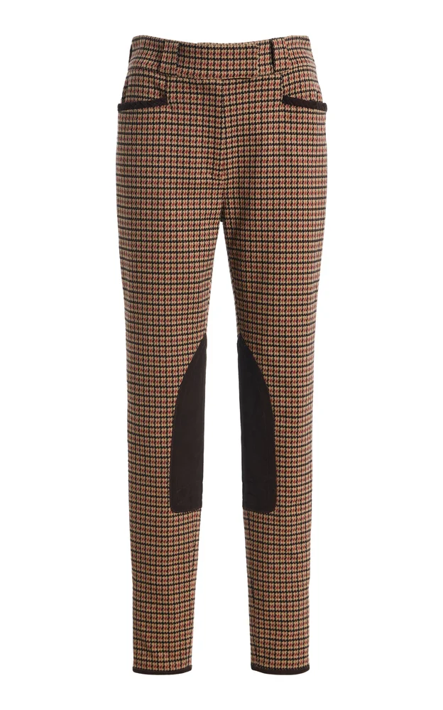 Turin Stretch Plaid Pants