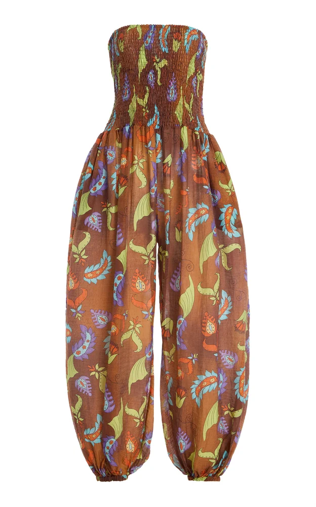 Exclusive La Isla Smocked Jumpsuit