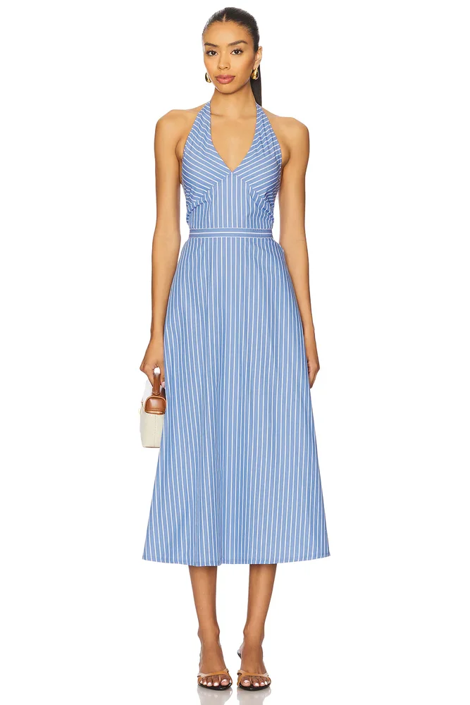 Kira Halter Shirt Dress