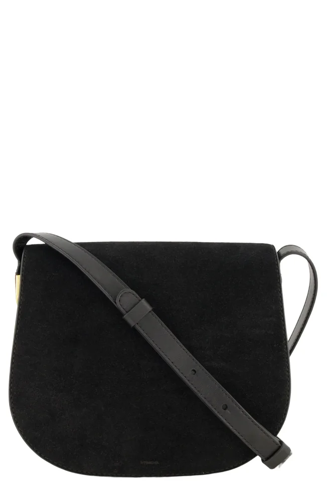 Eris Suede Saddle Crossbody Bag