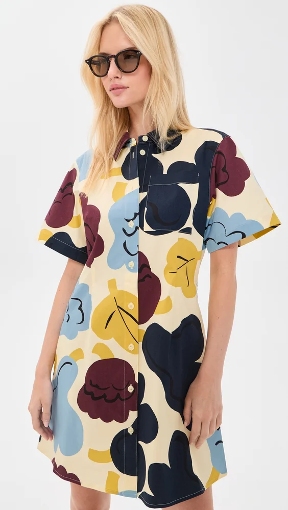 Seikkailu Kukasta Kukkaan Mini Dress