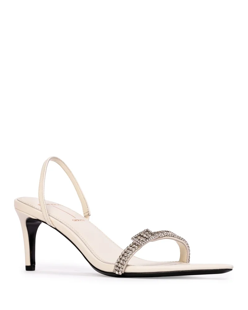 Bowie Crystal Embellished Slingback Sandals