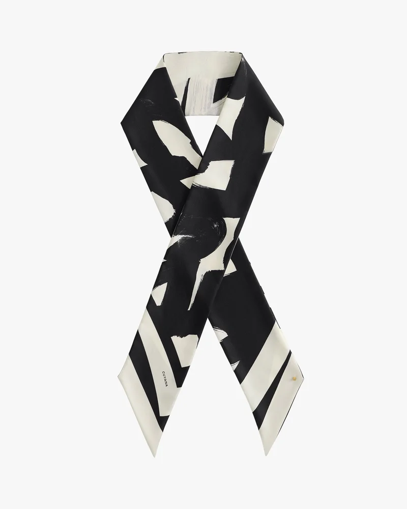 Silk Skinny Scarf