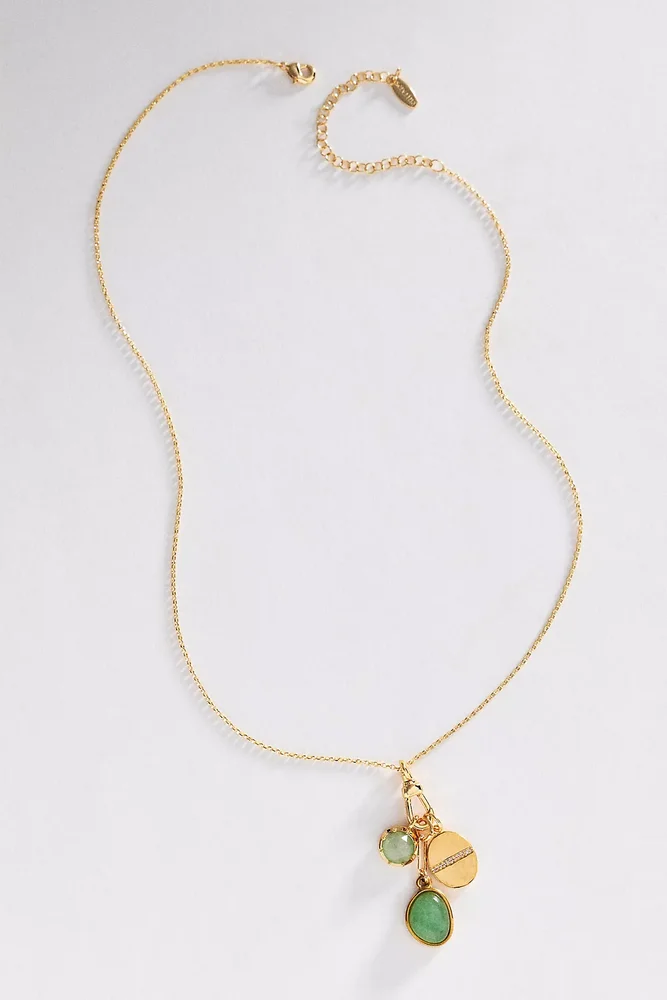 Charms Pendant Delicate Chain Necklace