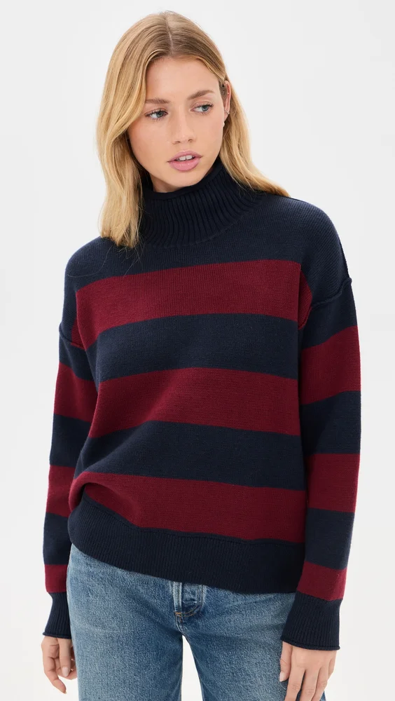 Mid Gauge Rugby Rollneck Sweater