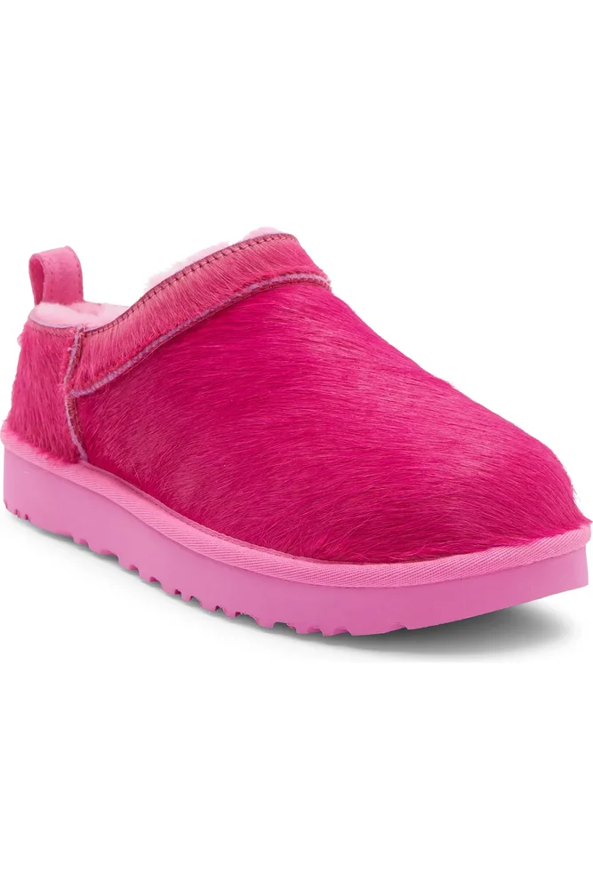 Classic Micro Calf Hair Slipper