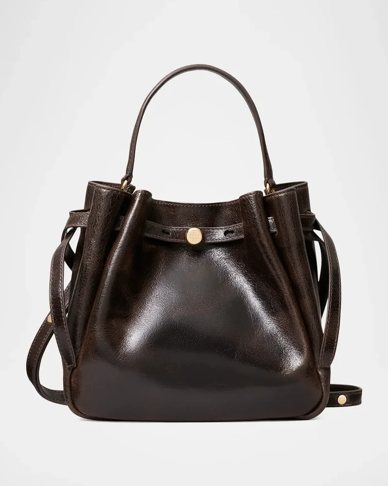 Romy Distressed Suede Bucket Bag