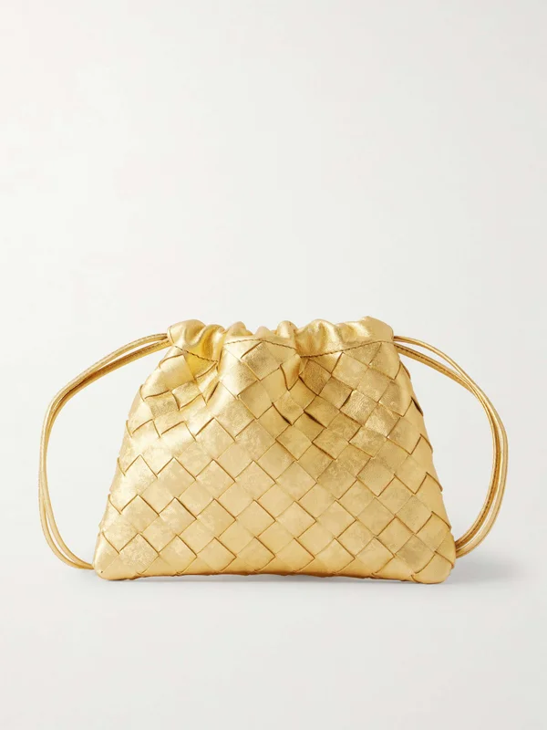 Bottega Veneta BOTTEGA VENETA Intrecciato leather shoulder bag