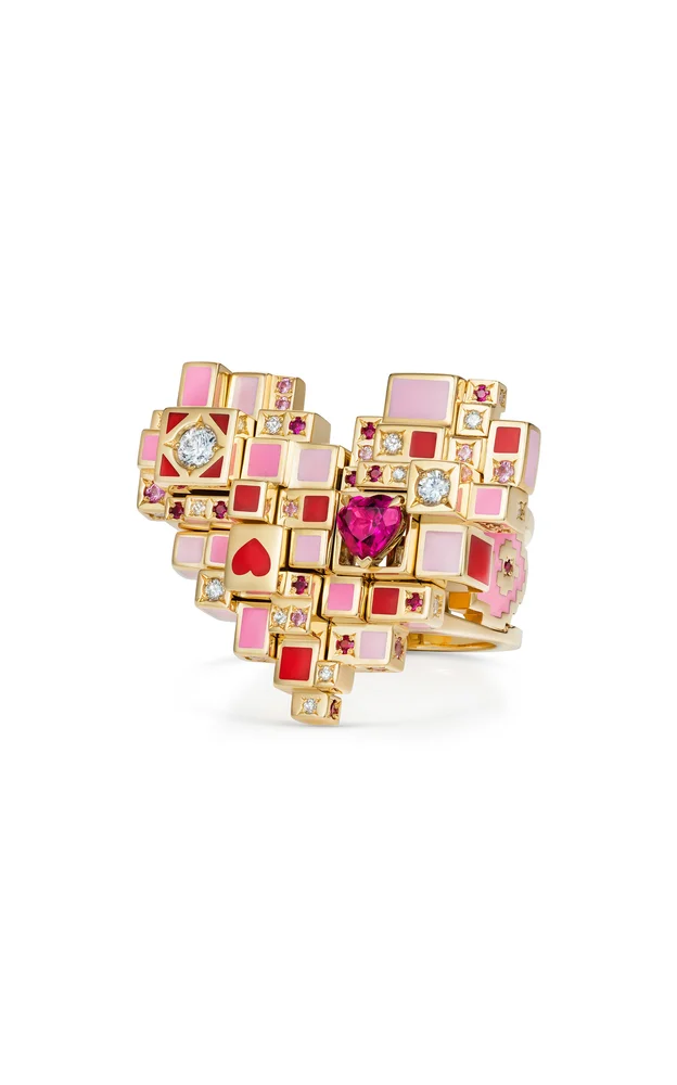 The Ever After 18K Yellow Gold Multi-Stone Ring