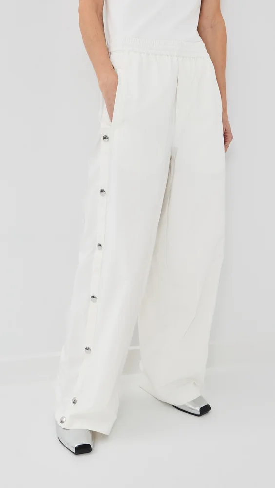 Nylon Snap Petite Pull On Joggers