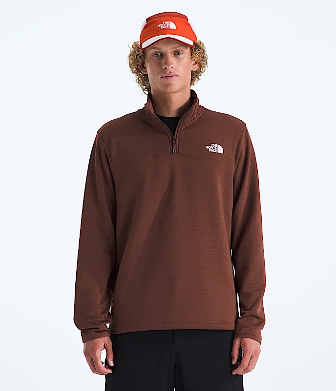 THE NORTH FACE Mens Cedar Trail Grid Fleece -Zip