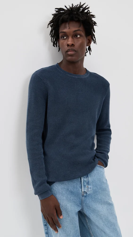 Sunwashed Crew Neck Sweater