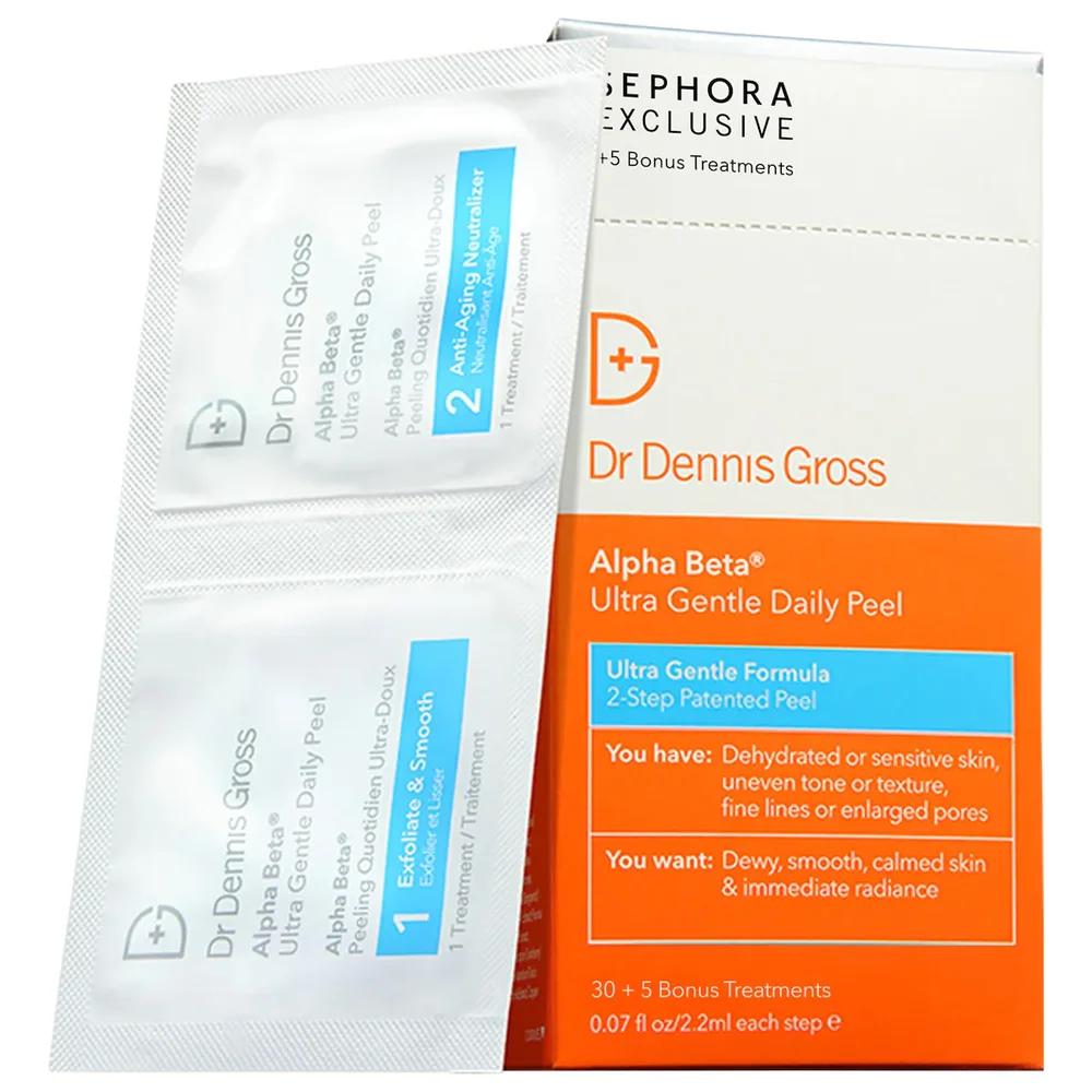 Alpha Beta Gentle AHA/BHA Exfoliating Peel Pads for Sensitive Skin