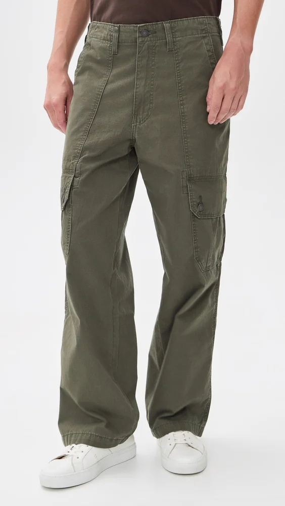 Extra Baggy Cargo Pants (Komodo Green Lt Wgt Canvas)