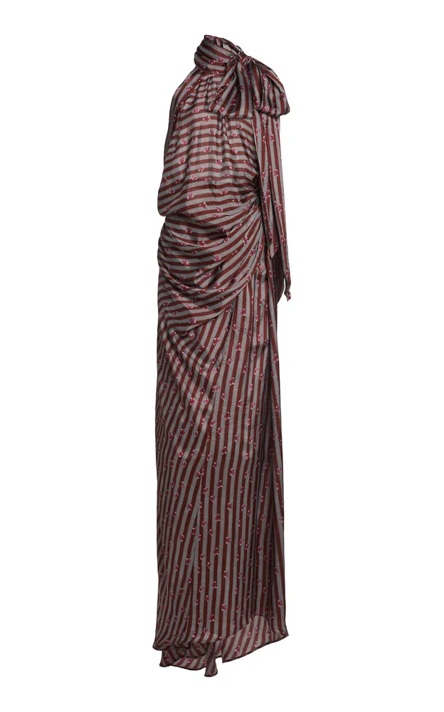 Devira Satin Maxi Dress