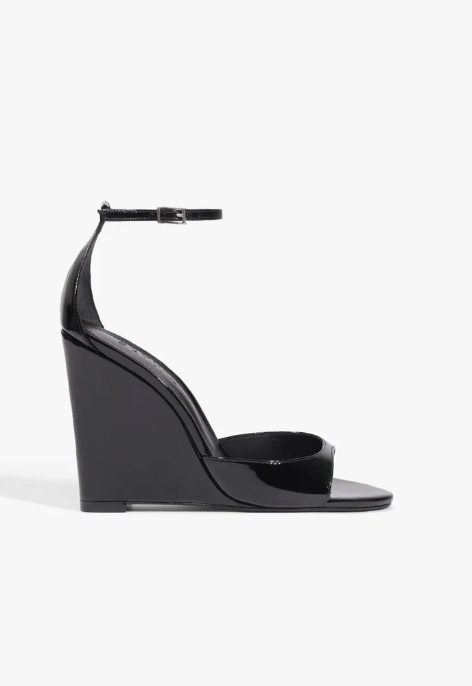 Scarlett Wedge Patent Leather Sandal Scarlett Wedge Patent Leather Sandal