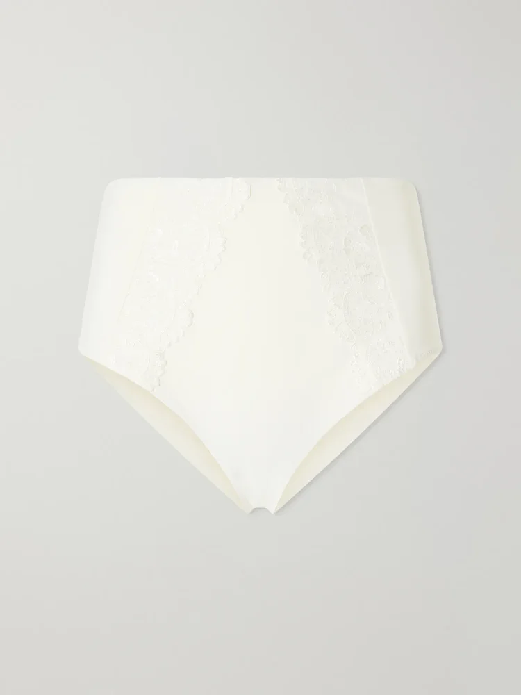 Juliette embroidered bikini briefs