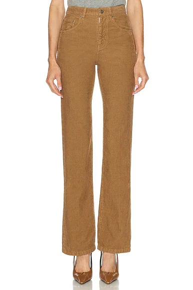 Corduroy Wide Leg Pant