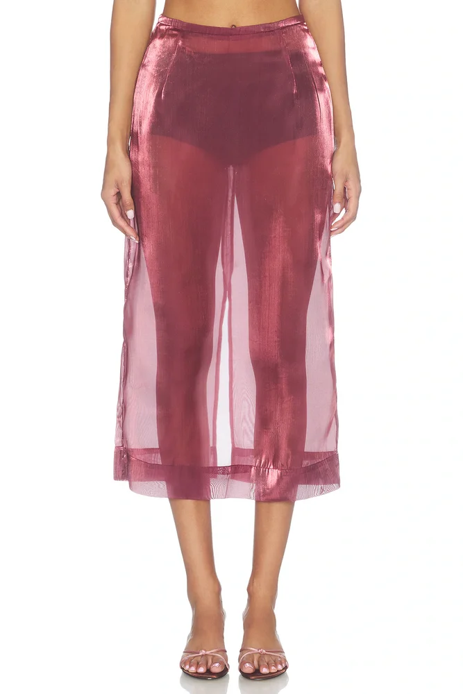 x REVOLVE Knox Midi Skirt