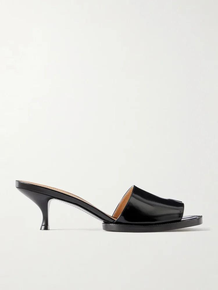 Tabi City leather sandals