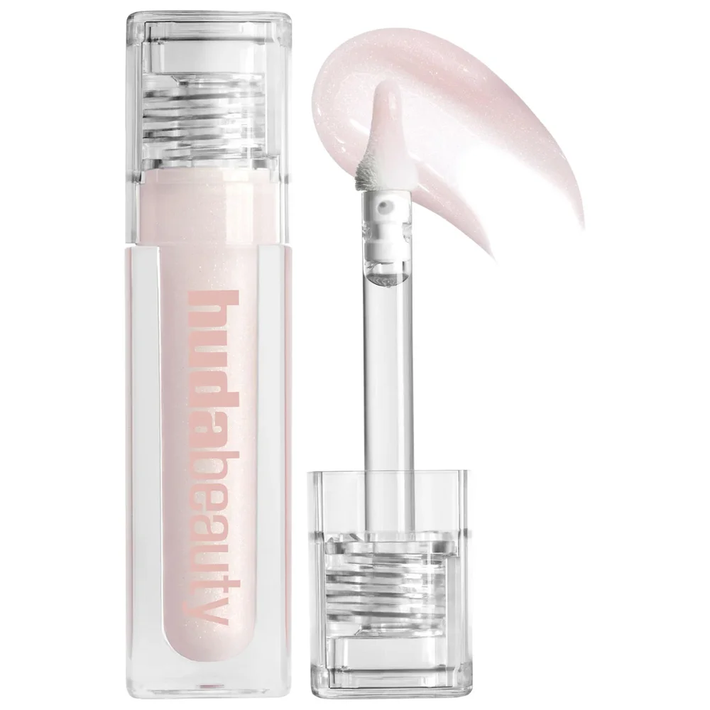 Faux Filler Shiny Non-Sticky Lip Gloss in She Glitzy