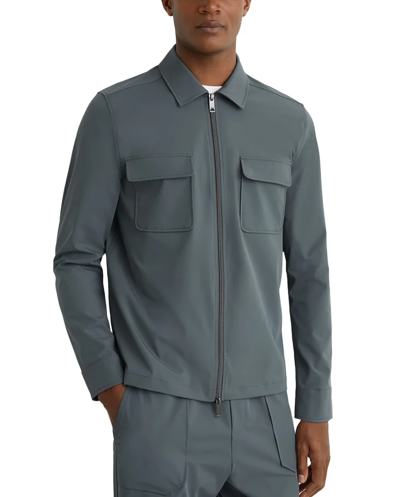 Technical Zip Overshirt