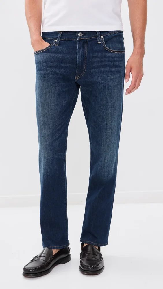 Gage Cashmere Slim Straight Jeans