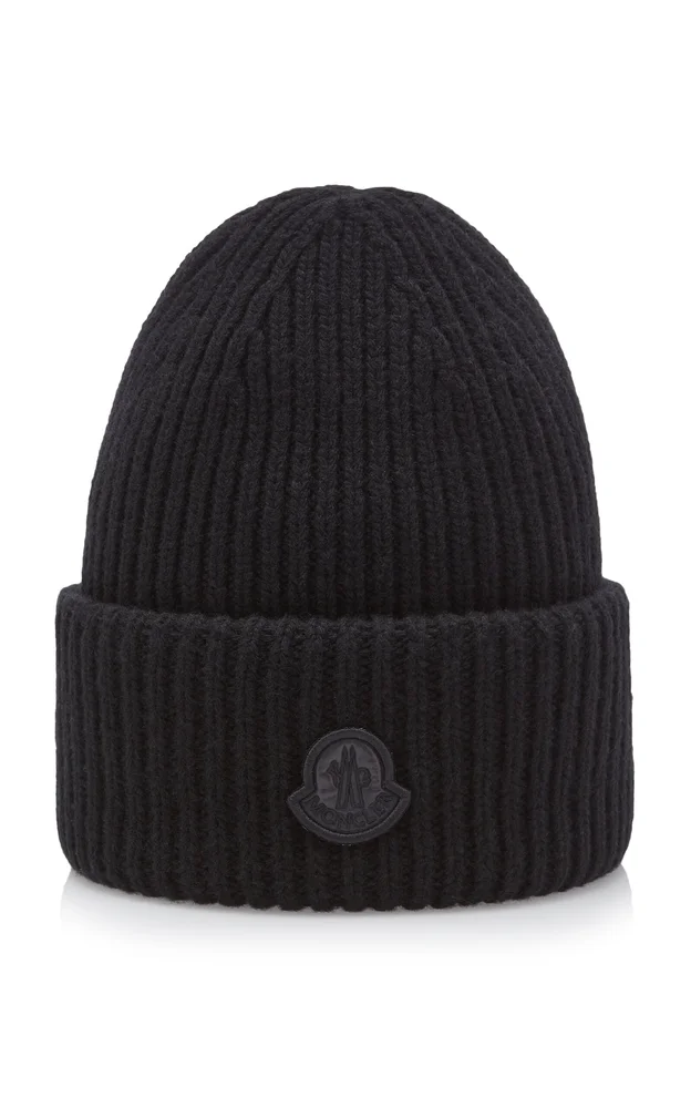 Ribbed-Knit Beanie