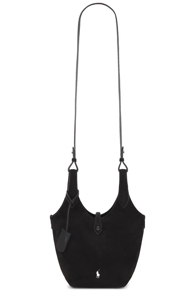 Suede Crossbody Bag Small