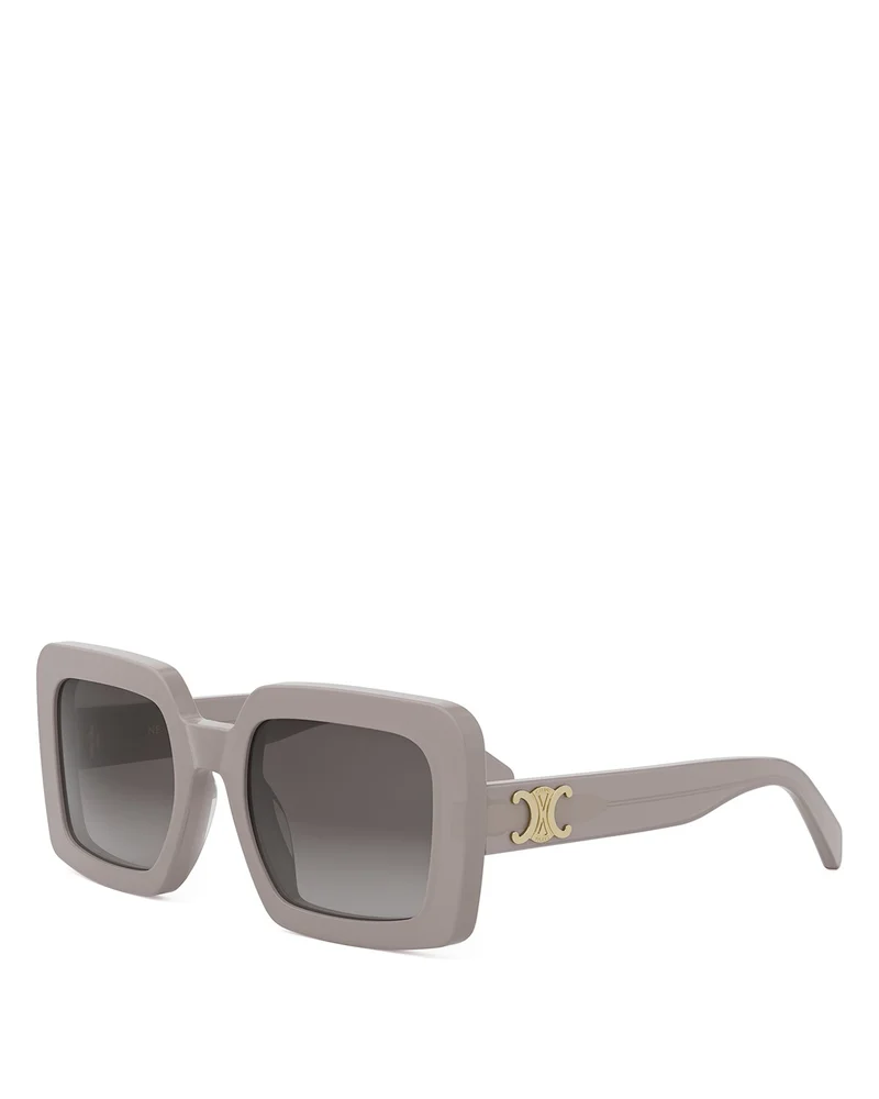 Triomphe Square Sunglasses, 56mm