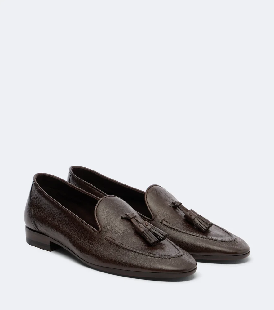 Caden leather loafers