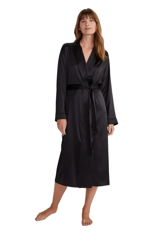 Washable Silk Robe