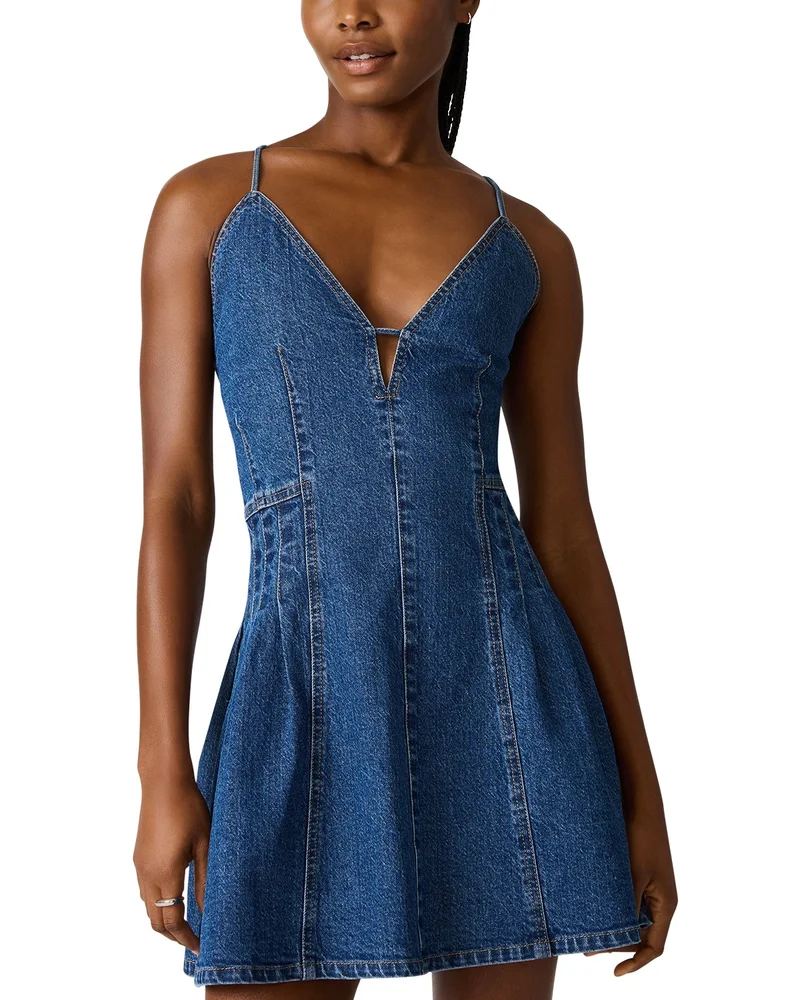 Dianne Denim Mini Dress